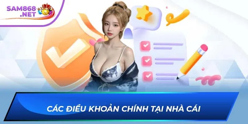 Các điều khoản chính tại nhà cái
